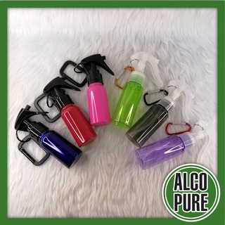 spray bottle☽Colored Trigger Spray Bottle Keychain Aluminum & Plastic 100ml / 60ml for alcohol