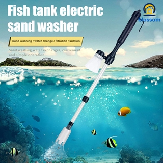 Electric Fish Tank Vacuum Cleaner Syphon Operated Gravel Water Filter Automatic Cleaner Sand Washer