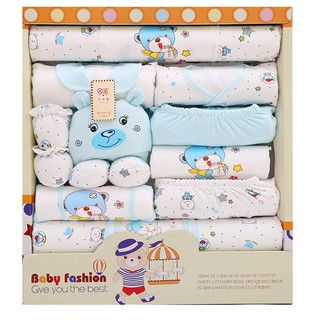【Spot discount】17pcs Set Newborn Baby Clothes Infants Clothing