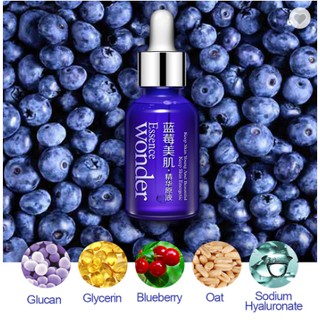 BIOAQUA Blueberry Face Lifting Serum Skin Care Anti Aging Wonder Essence Charm