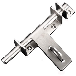 Stainless Steel Bolt 304 Heavy-Duty Left and Right Bolts Sliding Bolt Door Lock Latch