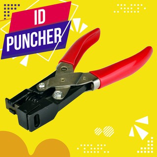 ┇Officom ID Puncher [Oblong/Oval] Rectangular Hole Puncher