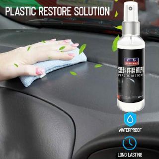 Plastic Refurbished Wax Car Dashboard Wax Interior Glazing Liquid Wax Renov J5T7