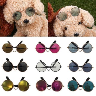 [ready stock]❍○▥Cool Pet Glasses Small Dogs Puppy Cat Sunglasses Pet Dog Eye Protection