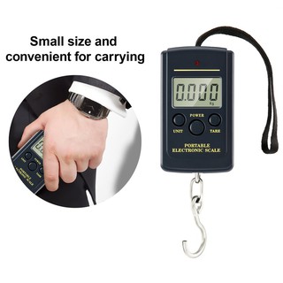 40kg Portable Digital Hanging Fishing and Luggage Scale