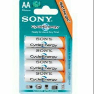 Sony AA/AAA Nickl-Metal hydride Rechargeable battery 4pcs