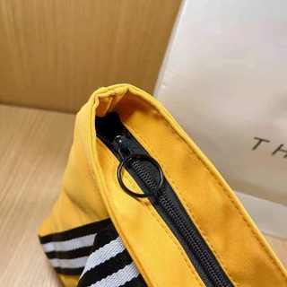 Woman Canvas Shoulder Shopping Bag Fashion Handbag Ins Large-Capacity Casual Portable Tote Bag (5)