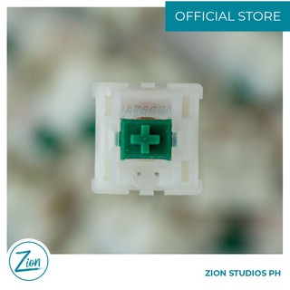 Gateron Milky Green Clicky Switch Mechanical Keyboard Switches Zion Studios PH