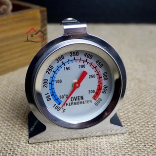 ✅COD Stainless Steel Food Meat Temperature Stand Dial Oven Thermometer Gauge Gage Cooker Thermomet