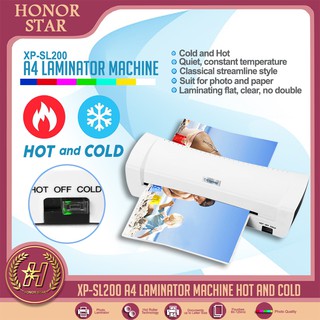 HONOR STAR Xprinter XP-SL200 A4 Laminator Machine Hot And Cold Laminating Machine Document Photo (1)