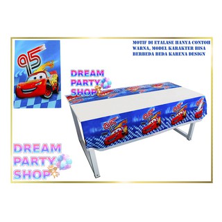 Cars Tablecloth / McQueen Cars Table Cover / Cars Dining Tables / Character Birthday Tablecloths
