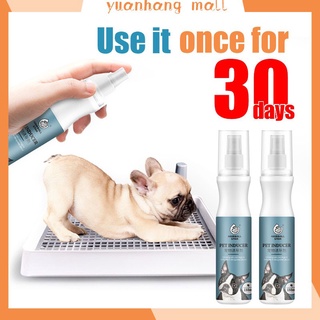 【Ready Stock】✻✺❆150ml Pet Dog Spray Inducer Toilet Training Puppy Positioning Defecation Potty Spra