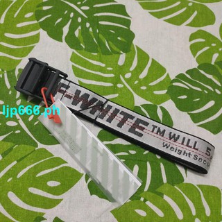 OFF WHITE belt without holes OW belt 4 colors