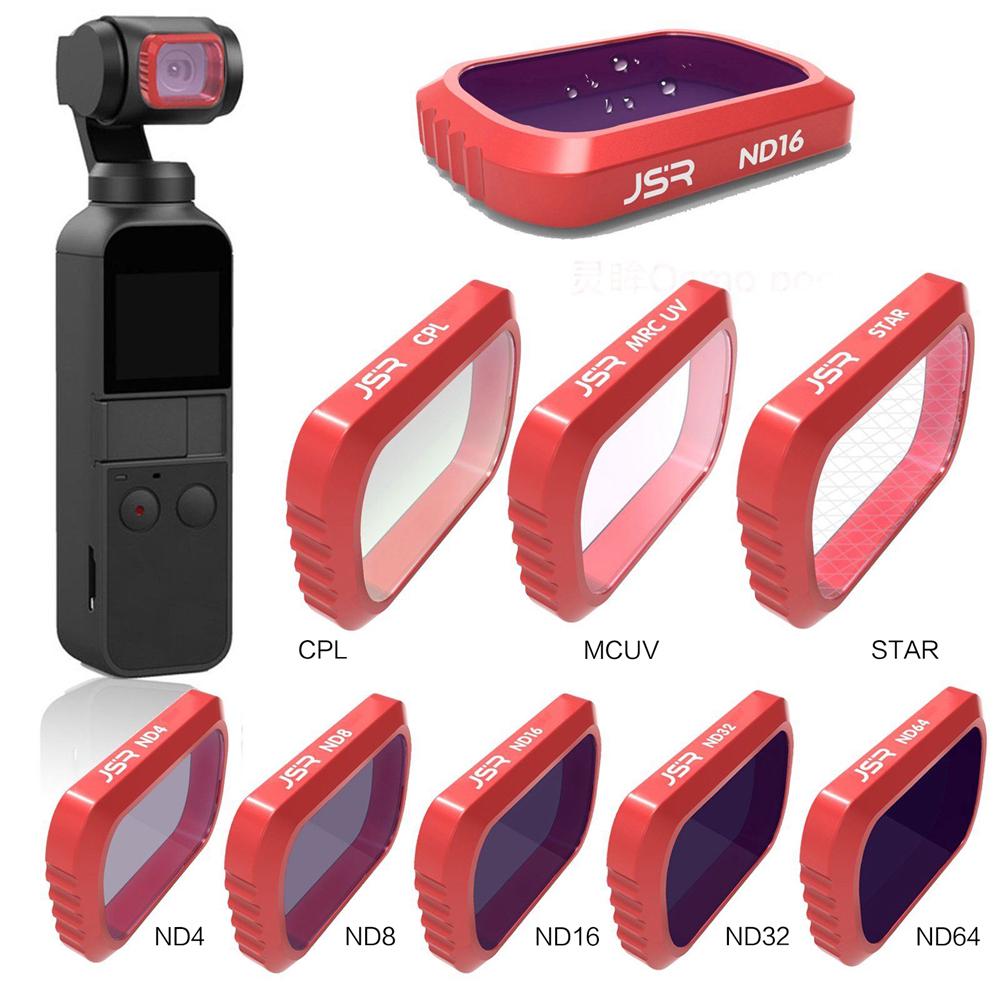 DJI OSMO POCKET CPL/UV/STAR/ND4/ND8/ND16/ND32/ND64 Camera Lens Filters 6Jhk