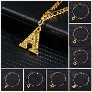 26 Letters Anklet For Women Custom Alphabet Jewelry Foot Chain Handmade Bracelet