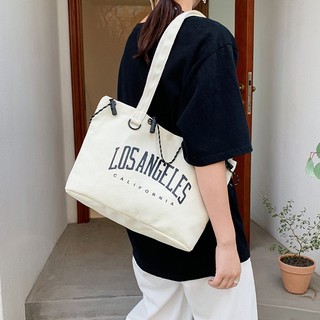Fionfashion #7114 Letters canvas bag tote bag korean bag shoulder bag sling bag (9)