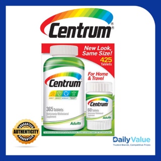 Centrum Multivitamins 365 tabs + 60 tablets. BNEW AND SEALED