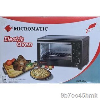 ♨✆【Ready stock】 Micromatic KWS-12B Automatic Electric Oven (Black)