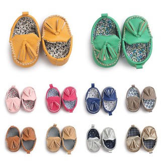 Baby Loafers Soft Newborn Girl Boy Slipper Slip-On Indoor Shoes (1)