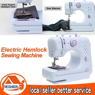 【In Stock】Household Multifunction Sewing Machine 505A Electric Desktop DIY Clothes 12 Stitches Rever