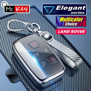 【Mr.Key】 Land Rover car key cover case for Discovery sport / Range Rover / Defender / Evoque /Auto key case key chain Protective shell
