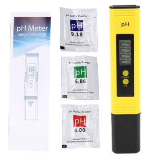 ❖✿♚PH Meter Digital Water Quality Test Pen PH Tester for Household Drinking Pool Aquarium Yellow