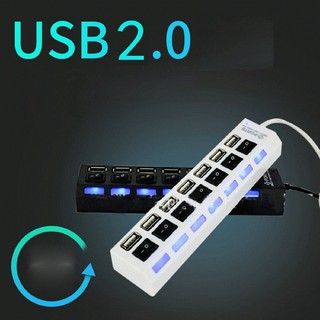 High Speed 4 and 7 Ports Usb Hub 2.0 With Switch Power