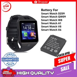 Smart Watch Battery For DZ09 For A1
