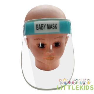♛BA♚Kids Safety Protective Face Shield Clear Visor Cap with Forehead Foam and Adjustable Headband (9)