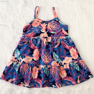 ♣Littlestar Baby Kids Tiered Spag Dress