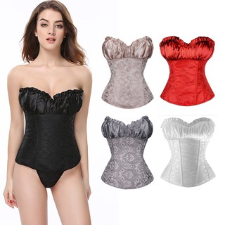 Corset Sexy Steampunk Corsets And Bustiers Slimming Underwear Corsage Sexy Lingerie Wedding Lace