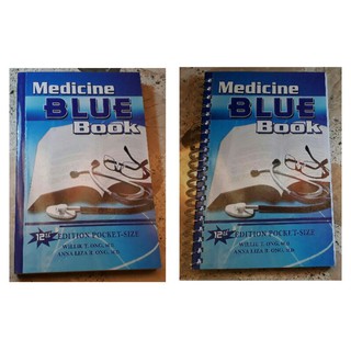 Original Medicine Blue Book 12th Edition (2017)Pocket-size (ON HAND ,READY TO SHIP)