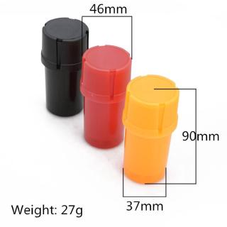 NEW 1PC Multi-function 2 in 1 Plastic Grinder&Container T4I2 (9)