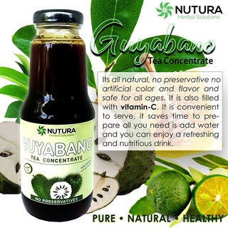Guyabano Tea Concetrate with Calamansi Extract and Pure Honey Bee