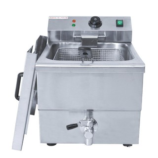□㍿8L Lpg Gas Deep Fryer Home Commercial Lpg Gas French Fries Frying Machine FryerPractical
