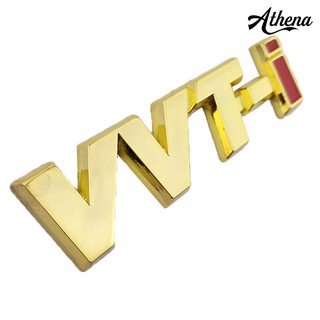 Athena ♧Metal VVTi Letters Logo Car Sticker Emblem Badge Decor for Toyota Camry (5)