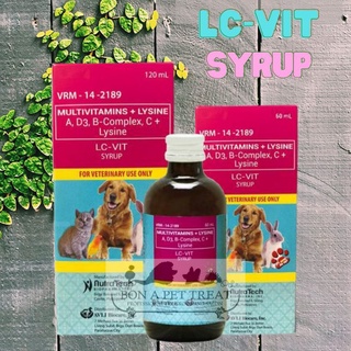 LC-VIT MULTIVITAMINS SYRUP (For Dogs and Cats)