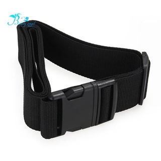 Luggage belt strap Belt Cord Rope Black for Suitcase Travel Bag 2M