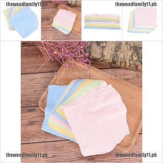 【tf11@COD】10x Microfiber Cleaner Cleaning Cloth For Phone Screen Camera Lens Eye Glasses (1)
