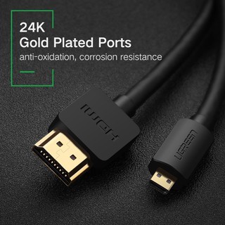 1M micro HDMI to HDMI 1080p Wire Cable TV AV Adapter Tablets HDTV HDMI-compatible Cable To HDMI-compatible High-definition Cable Set-top Box Cable 3D High-speed Cable