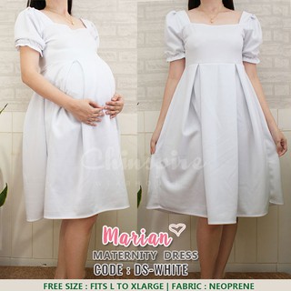 Marian Maternity Dress Free Size Fits Large to XL - Formal maternity Dress (1)