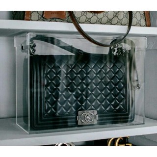 luxury bag display acrylic box