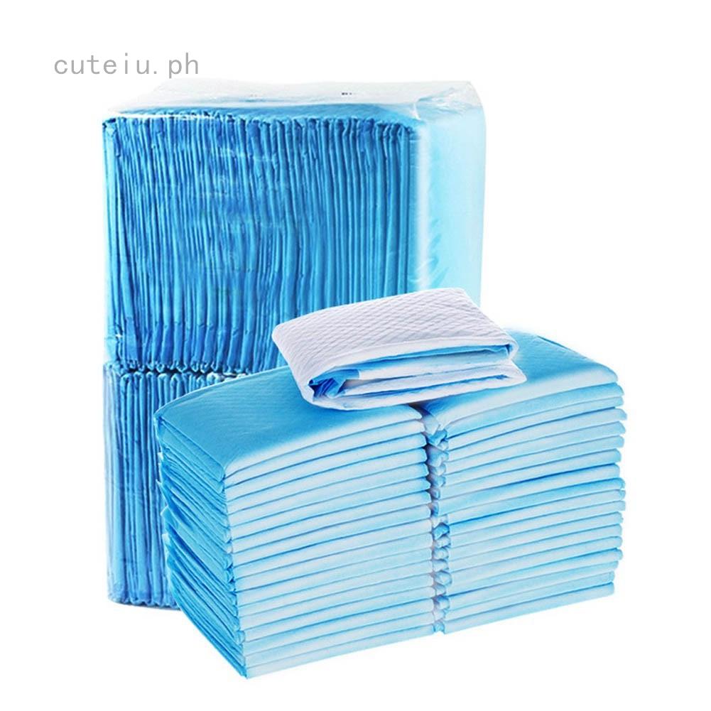 20pcs Pets Diapers Dog Puppy Pet Housebreaking Pad Pee Training Pads Thickening Toilet