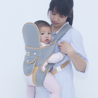 COD♛✕₪Cross holding baby baby baby carrier solid-colored series multi-function hold back before the (7)
