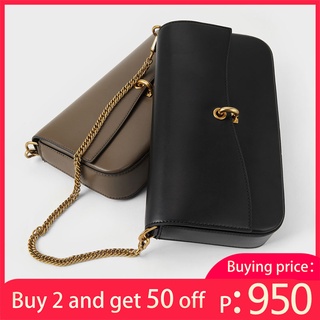 Singapore Cnk2021 Products Ladies Retro Detachable Chain Bag CK2-20270602Underarm Bag Charles and Keith Shoulder Bag