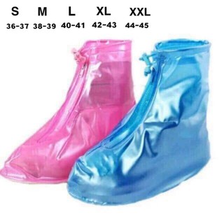 Protective Rain Boots Reusable Foldable Waterproof Flood Proof Rain Shoe Cover for Unisex For Adult (1)