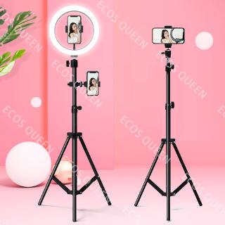 【READY STOCK】 Mobile Phone Live Stand Beauty Fill Light Anchor Bluetooth Tripod Full Set (1)