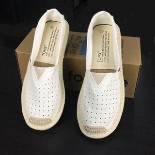 Korean Slip On Shoes Fashion Espadrille Shoes White Shoes Women Shoes