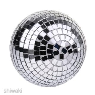 Silver Disco Mirror Ball DJ Dance Party Decorative Stage Lighting rAQ5
