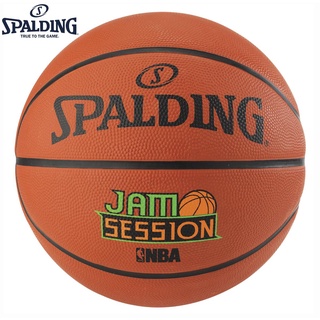 SPALDING Jam Session Rubber Original Outdoor Basketball Size 7 (1)